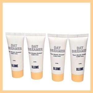 4 x Blume Day Dreamer Your Dream Cleanser Come True 20ml Travel Size New